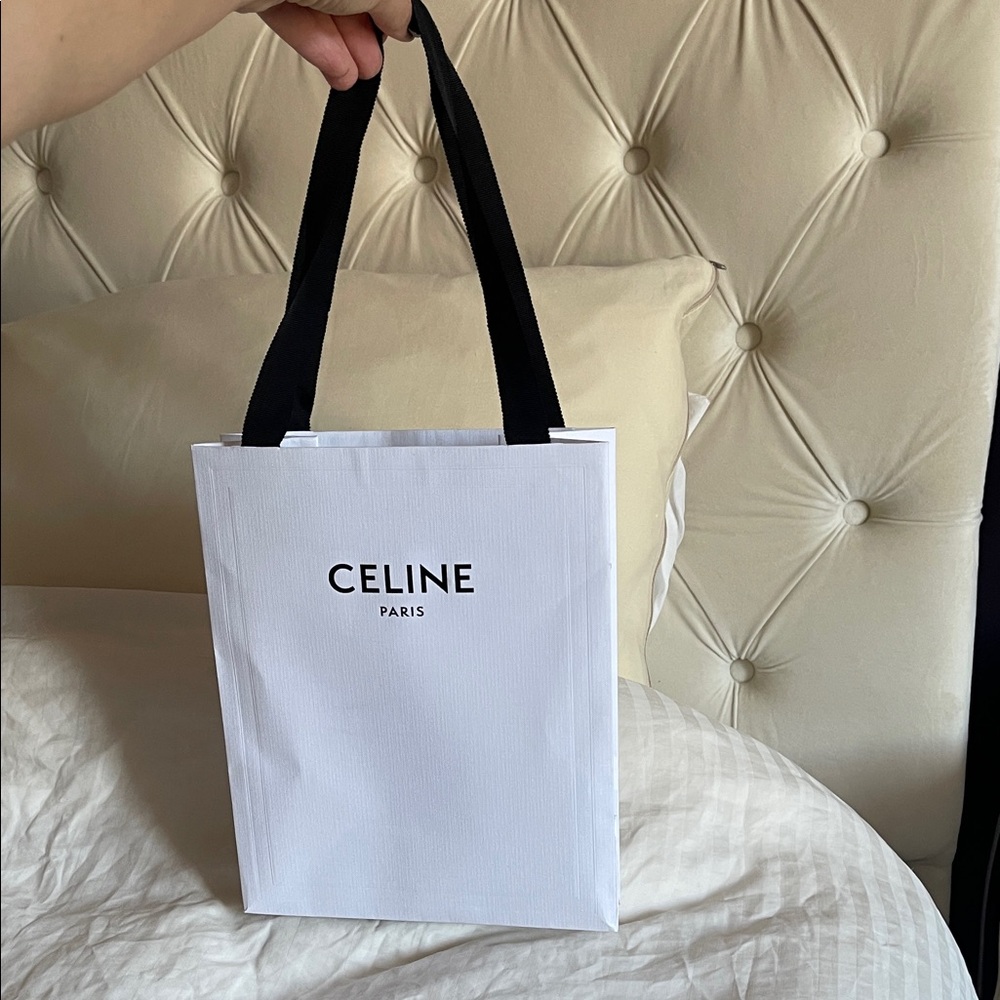 Authentic Celine Paper Bag